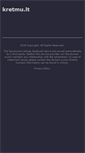 Mobile Screenshot of kretmu.lt